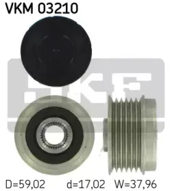 VKM 03210 SKF Механизм свободного хода генератора VKM 03210 SKF Механизм свободного хода генератора